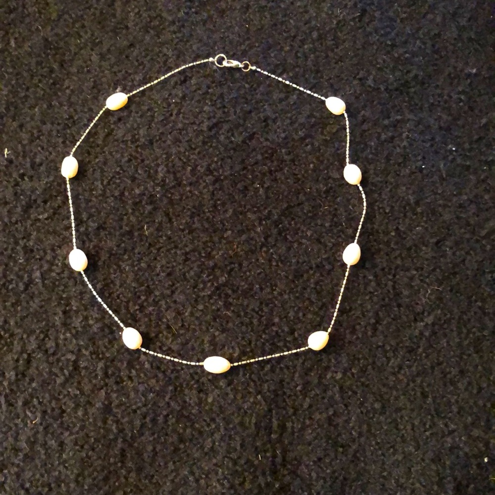 Tin cup necklace